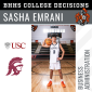 BHHS Senior Sasha Emrani to Attend USC Marshall School of Business BHHS Senior Sasha Emrani to Attend USC Marshall School of Business
