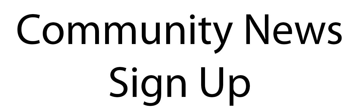 Community New Sign Up