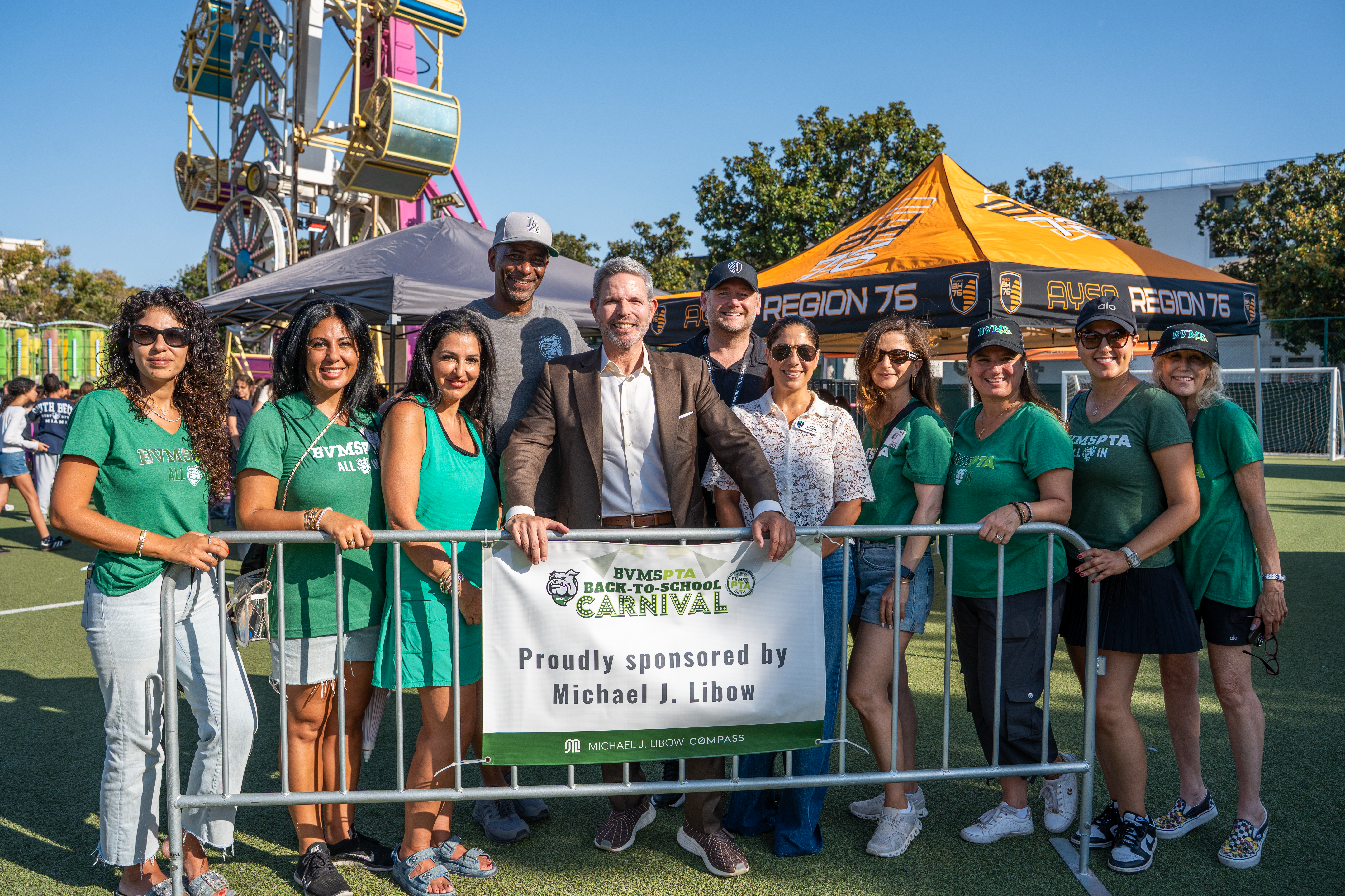 Michael Libow Sponsors BVMS Back to School Carnival, Bringing Joy to Students