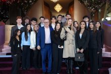 Beverly Hills High School Students Step Behind the Curtain at the 83rd Annual Golden Globes 