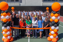 Beverly Hills High School Celebrates Ribbon Cutting of Six New Tennis Courts