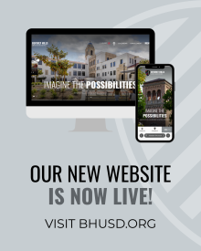 Beverly Hills Unified School District Launches Redesigned District-Wide Website
