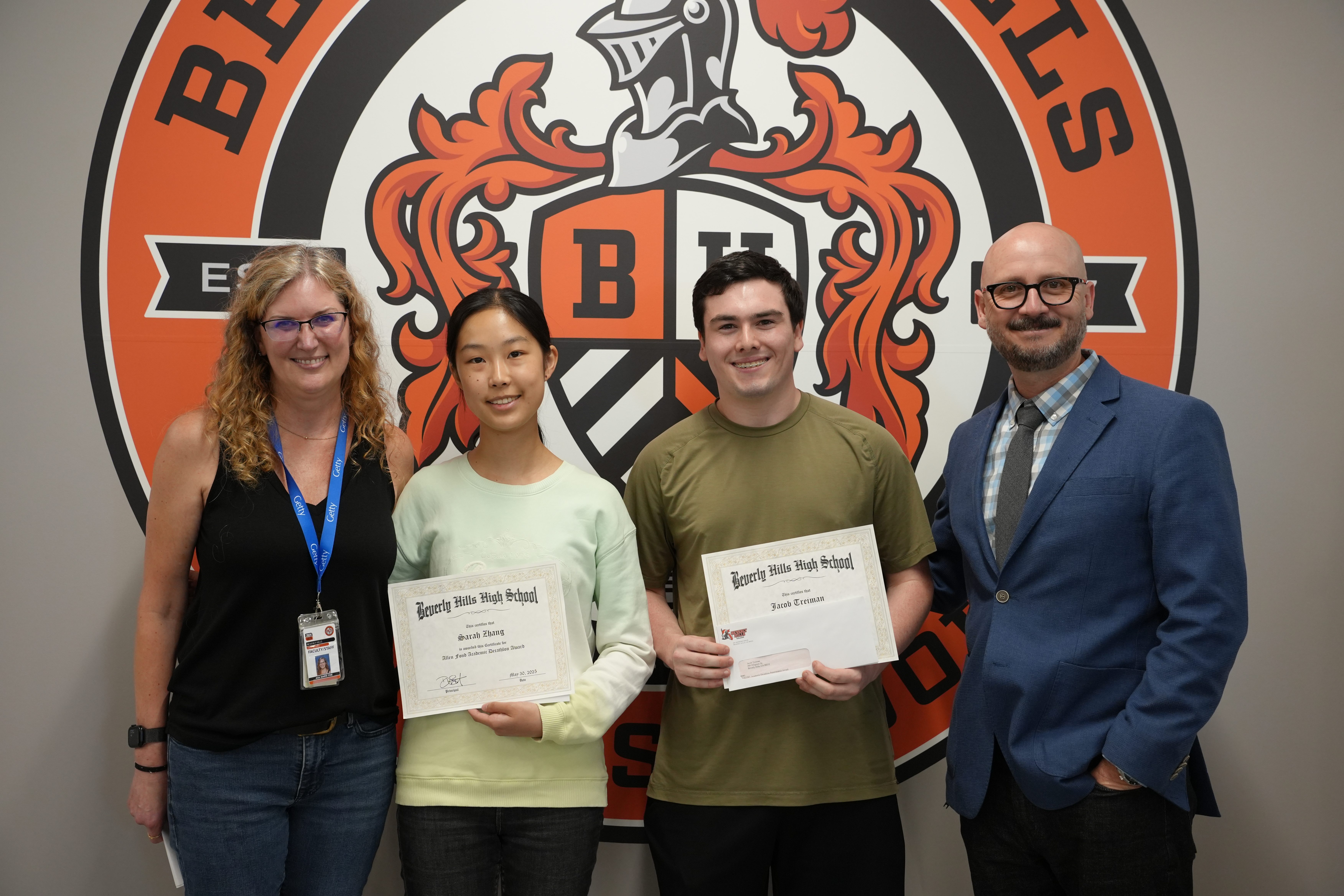 Celebrating Educational Excellence: BHHS Seniors Honored at Department Awards