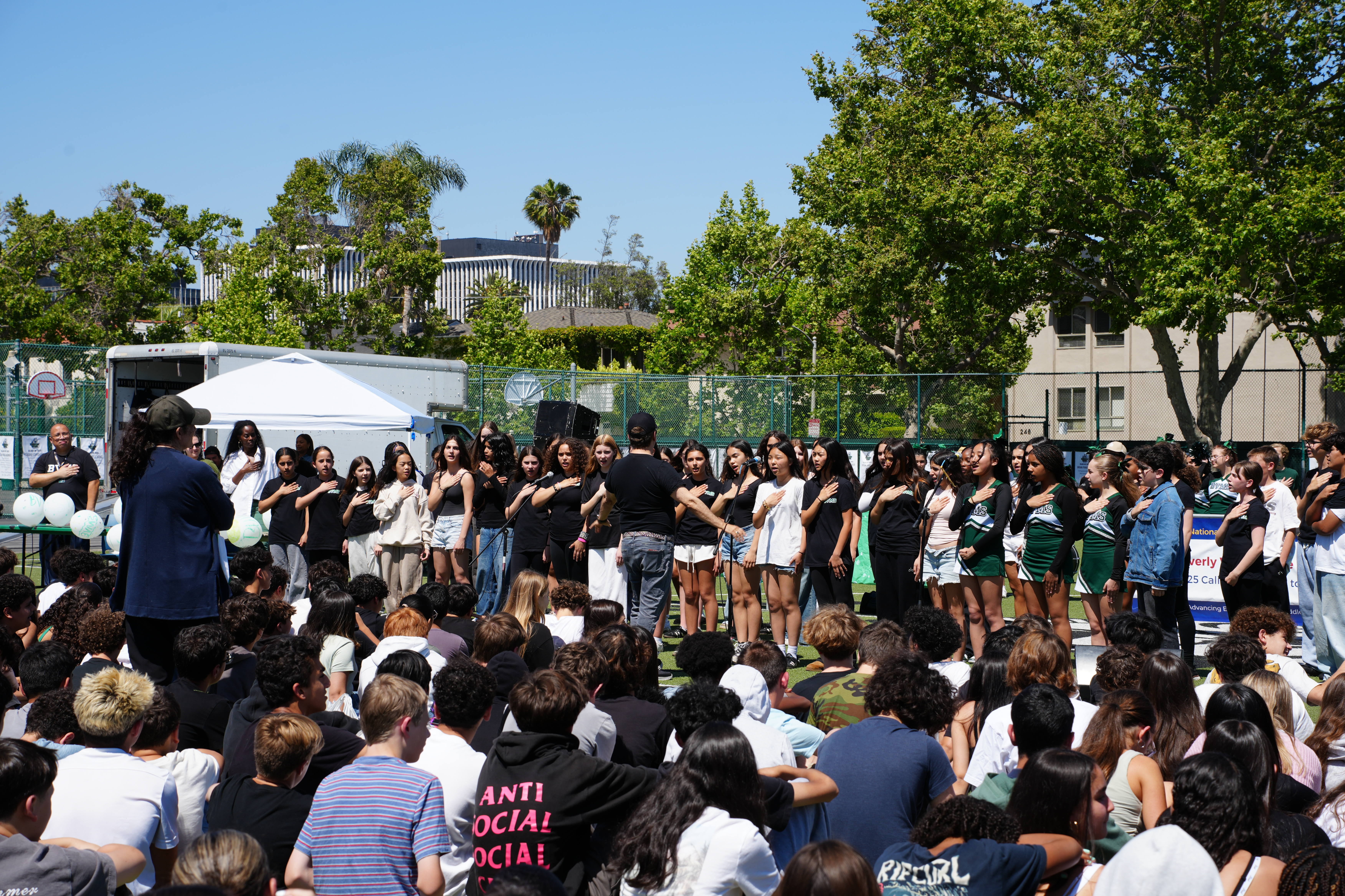 Beverly Vista Middle School Celebrates Students with End-of-Year Pep Rally
