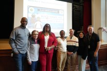 Beverly Vista Middle School Hosts Dr. Jill Humphries for Black History Month Discussion