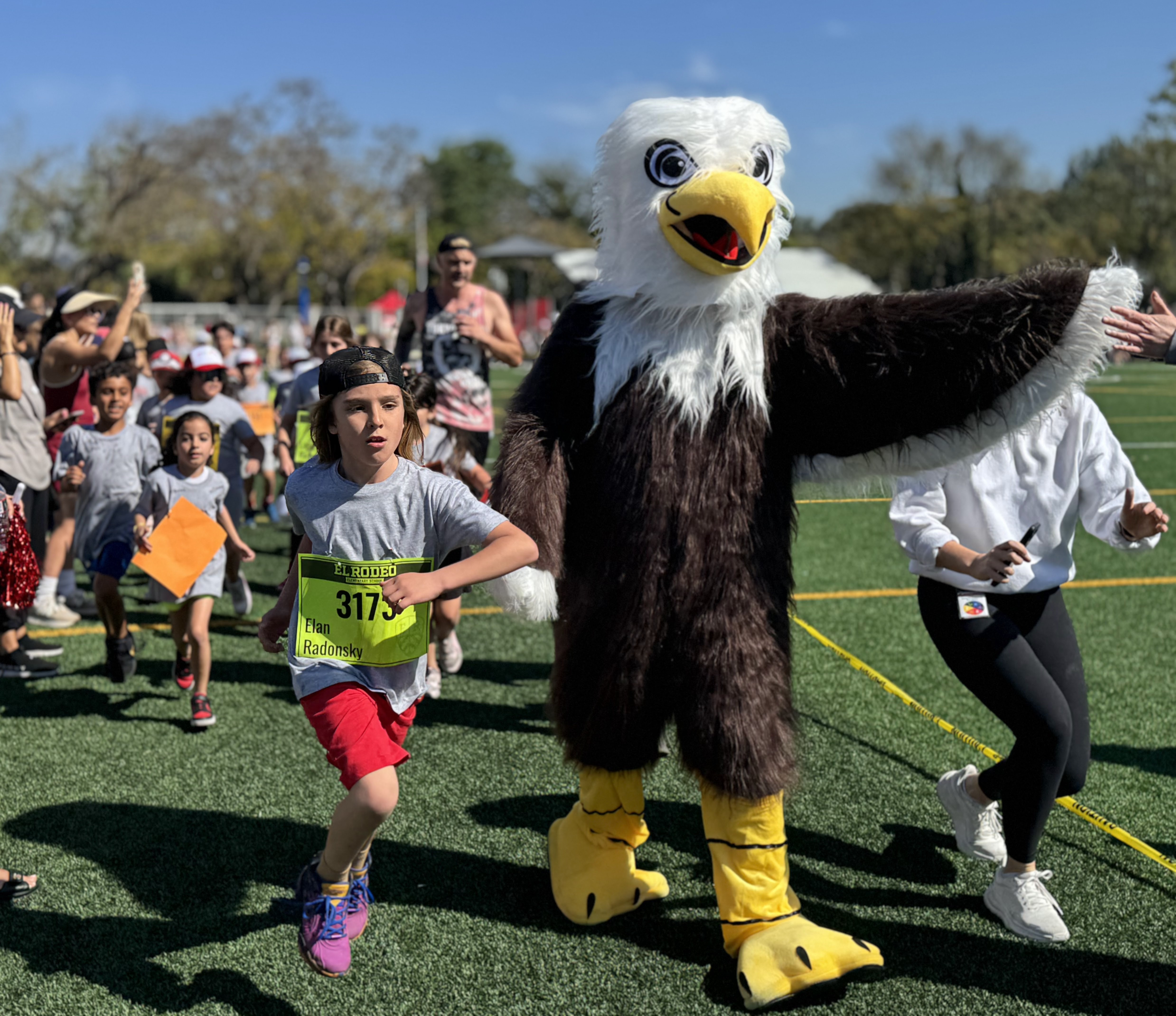 El Rodeo Hosts First Fun Run Since Return as an Elementary School